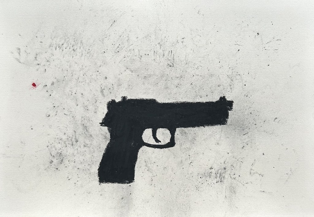 charcoal on paper&nbsp;drawings